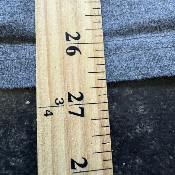 Cotton + Flow Grey Short Sleeve T-Shirt Button Front Size 2XL Cotton Polyester - Picture 12 of 12